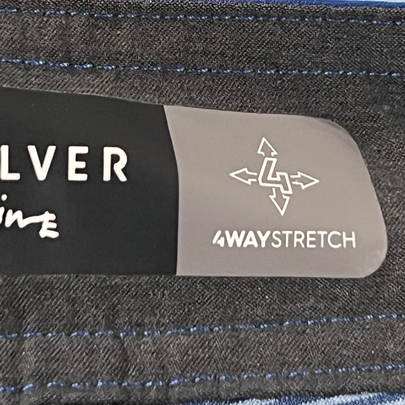 Mens Quicksilver Blue Swim Trunks Swimwear Board Shorts - Picture 5 of 9